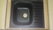 Мойка для кухни гранула 5801 черная (уценка)