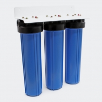 Комплектующие к фильтрам для очистки воды Колба фильтра NatureWater BRL03 - 1" в сборе, BB20 ТРОЙНАЯ