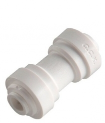 Комплектующие к фильтрам для очистки воды Фитинг прямой (трубка 1/4"-трубка 1/4").