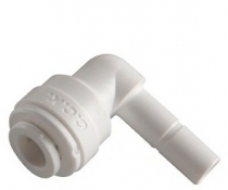 Комплектующие к фильтрам для очистки воды Фитинг угловой (трубка1/4"-стержень1/4").