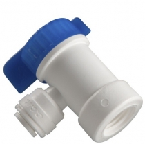 Комплектующие к фильтрам для очистки воды Кран накопительной емкости 1/4" - 1/4".